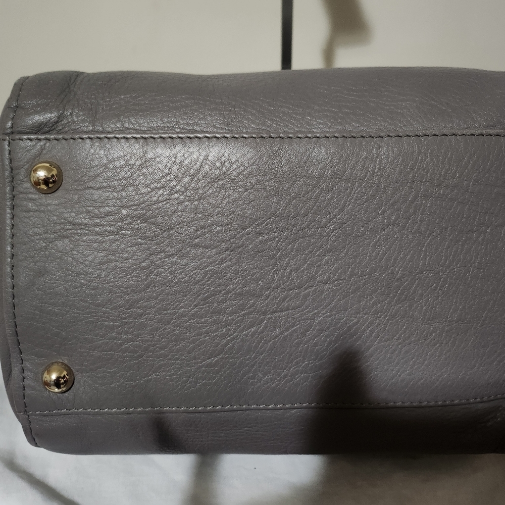 See By Chloe Paige Grey Leather 2way Shoulder Bag, Dustbag & COA EUC - Picture 12 of 15